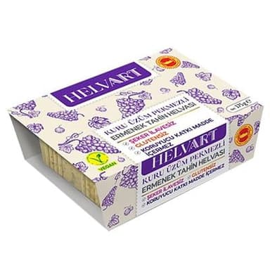 Helvart Vegan Üzüm Pekmezli Tahin Helvası 175gr