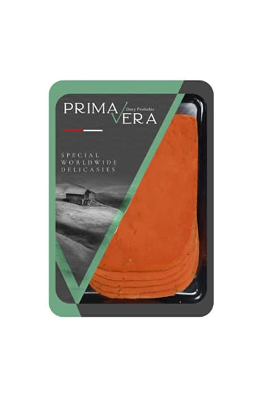 Primavera Tam Yağlı Kırmızı Pesto Soslu Gouda Peyniri 150 G