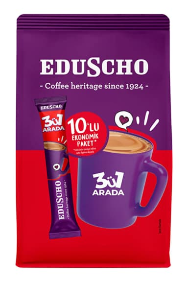 Eduscho 3'ü 1 Arada 17.5g 10'lu