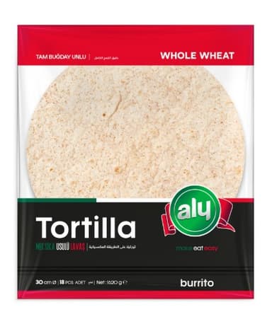 ALY TORTILLA BUGDAY LAVAS 30 CM 18 LI 1620 GR