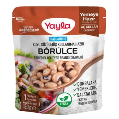 YAYLA HASLANMIS SUSUZ BORULCE 150 GR