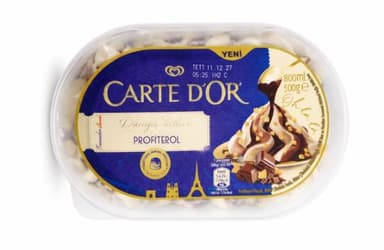 Algida Carte Dor Selection Dünya Tatlıları Profiterol 800 ml