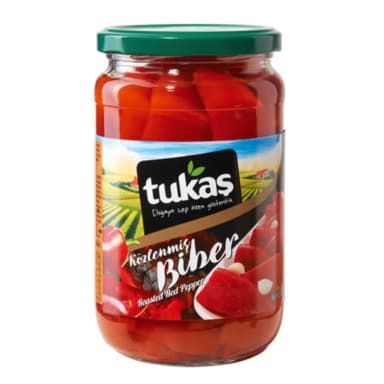 Tukaş Közlenmiş Biber 680 Gr