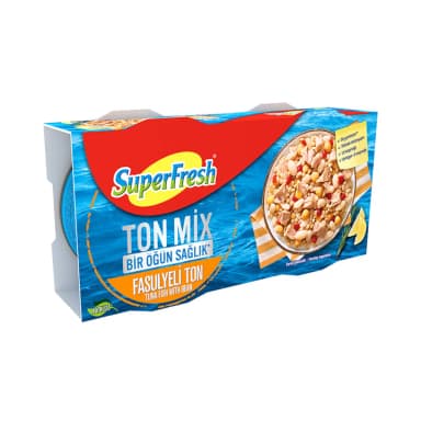 Süperfresh Fasülyeli Ton Balığı 2x150gr