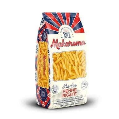 MAKAROMA MAKARNA PENNE ROGATE 500 GR