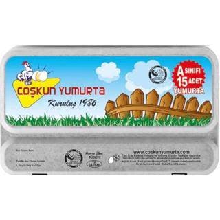 Coşkun Yumurta 15li L Boy