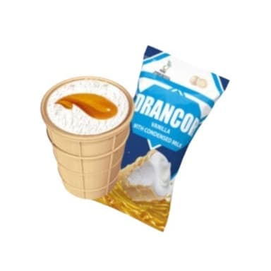 Drancor Vanilyalı Konsantre Sütlü Dondurma 80 Gr