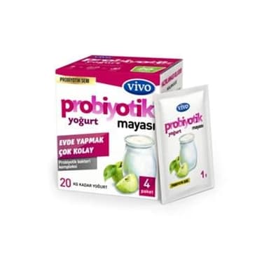 Vivo Probiyotik Yoğurt Mayası Paket (4*1G)