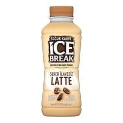 Ice Break Soğuk Kahve Şeker İlavesiz Latte 375 Ml