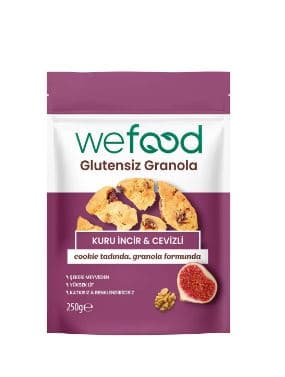 Wefood Granola Glutensiz Kuru İncir&Ceviz 250 g