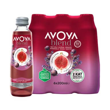 Avoya Maden Suyu İncir & Lavanta 6X250 ml