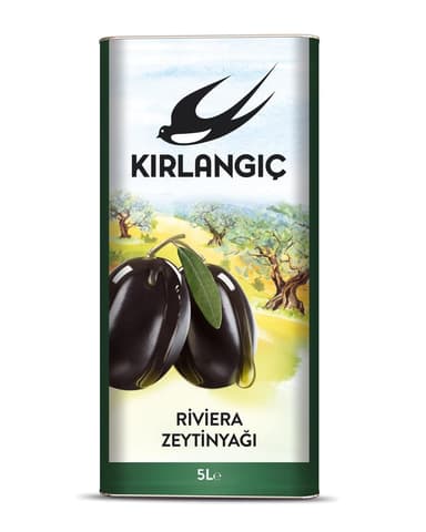 KIRLANGIÇ 5 LT RİVİERA ZEYTİNYAĞI TENEKE