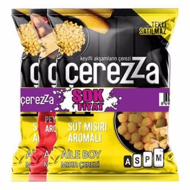 Fritolay Çerezza 3'lü Paket 103 gr
