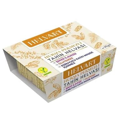 Helvart Vegan Hurma Pekmezli Tahin Helvası 175gr