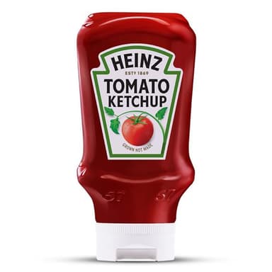 HEINZ EST 1869 TOMATO KETCHUP GROWN NOT MADE TETT: