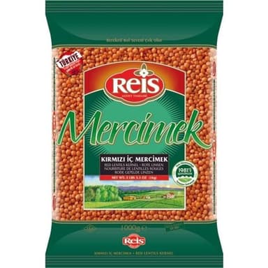 Reis Kırmızı Mercimek 1 kg