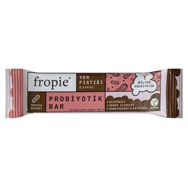 Fropie Yer Fıstığı&Kakao Probiyotik Bar 35 gr