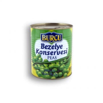 Burcu Bezelye Konserve 830 gr