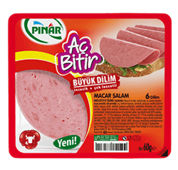 Pınar Aç Bitir Dana Macar Salamı 60 Gr