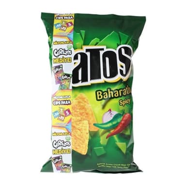 Patos Baharatlı Mısır Cipsi 109 Gr