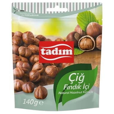 TADIM ÇİĞ FINDIK 140 GR