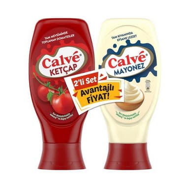 Calve Ketçap + Mayonez 810 Gr