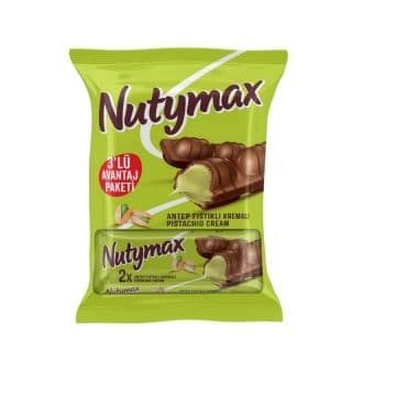 Şölen Nutymax Antep Fıstıklı Kremalı Gofret 3X44 Gr