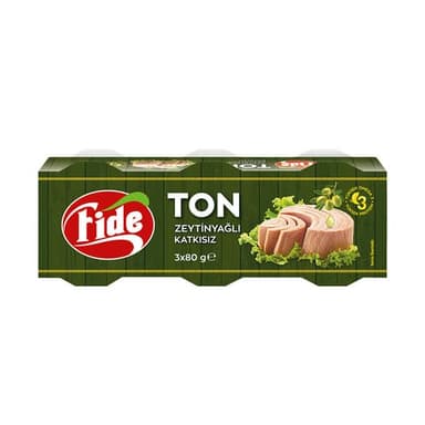 FIDE TON BALIK Z.YAGLI 3x80 GR