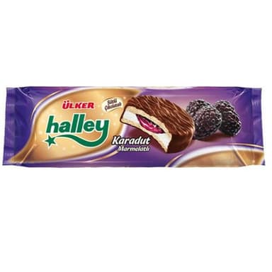 Ülker Halley Karadutlu Bisküvi 7 Li 236 gr