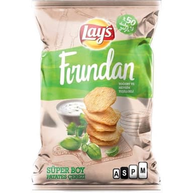 Lays Fırından Yoğurt Ve Mevsim Yeşillikleri 92 gr