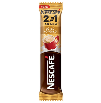 Nescafe 2 in 1 Arada Sütlü Köpüklü 10 Gr