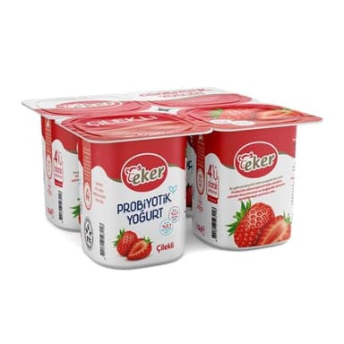 Çilekli Probiyotik Yoğurt