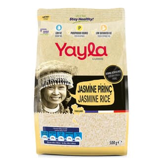 Yayla Gurme Jasmine Pirinç 500 G