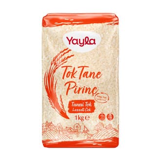 Yayla Tok Tane Pirinç 1 Kg