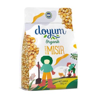 Doyum Organik Patlamalık Mısır 500 G