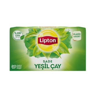 Lipton Yeşil Çay Bardak Poşet 20'li  30 G