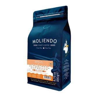 Moliendo Amalfi Espresso Blend Çekirdek Kahve 250 G