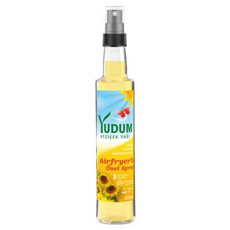 Yudum Airfry'a Özel Sprey Ayçiçek Yağı Cam 250 Ml
