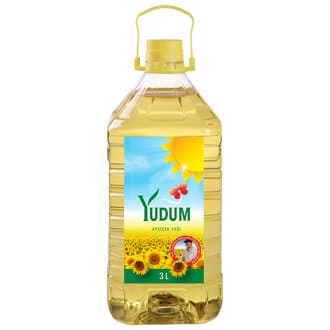 Yudum Ayçiçekyağı Köşeli Pet 3L