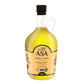 Güven Asa Soğuk Sıkım Natural Sızma Zeytinyağı 1.5 L