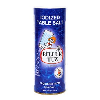 Billur Tuz İyotlu Sofra Tuzu Karton 500 G