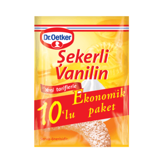 Dr.Oetker Şekerli Vanilin 10'lu Paket 50 G