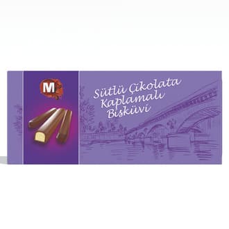 Migros Sütlü Çikolata Kaplamalı Bisküvi 100 G