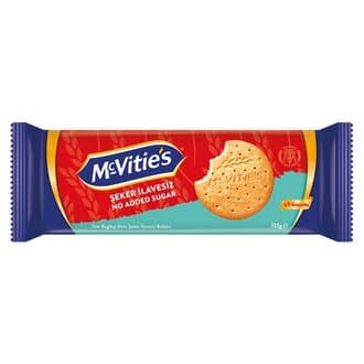 McVitie's Digestive Zero Sugar Original Bisküvi 133 G