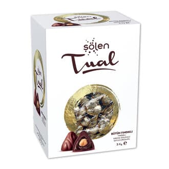 Şölen Tual Bütün Fındıklı Sütlü Çikolata Kg