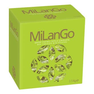 Milango Antep Fıstıklı Çikolata Kg