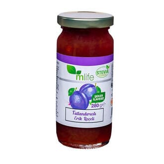 Mlife Tatlandırıcılı Erik Reçeli 280G