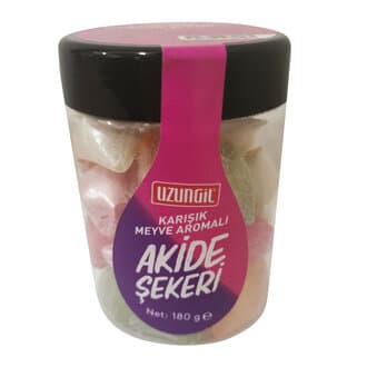 Uzungil Karışık Meyve Aromalı Akide Şekeri 180 G