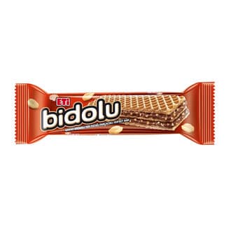 Eti Bidolu Kakao Kremalı Yer Fıstığı Parçalı Gofret 29 G