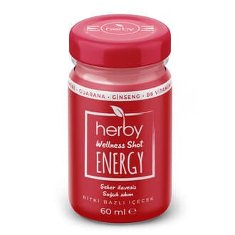 Herby Energy Shot Bitki Bazlı İçeçek 60 Ml